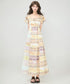 Ribbon Mosaic Dress