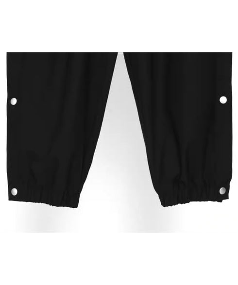 Side Button Tapered Pants