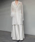 Cord Motif Long Blouse