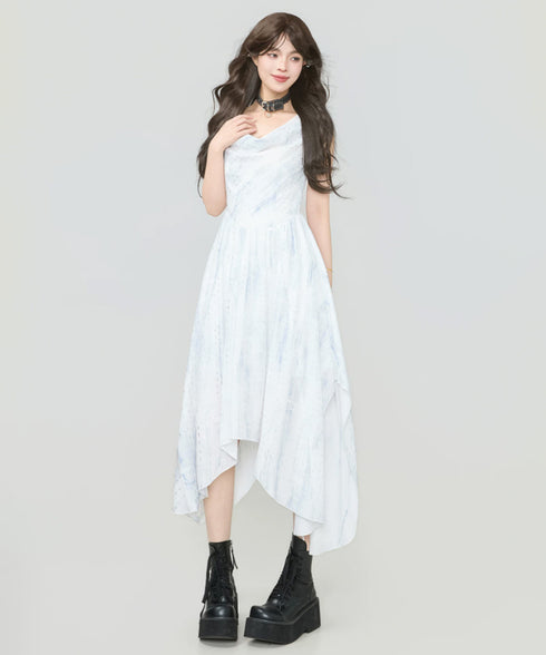 Drape Veil Dress