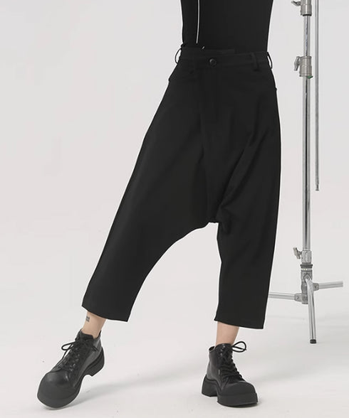 Cropped Harem Pants