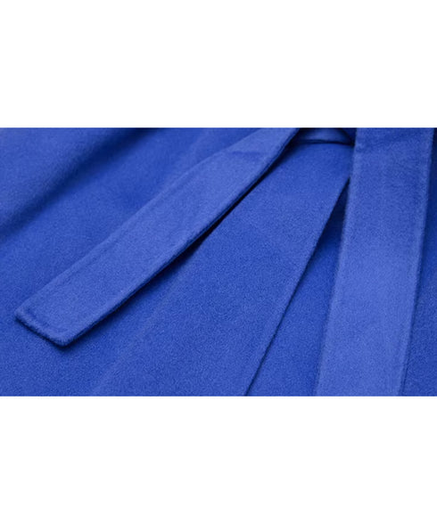 Cape Sleeve Belt Coat