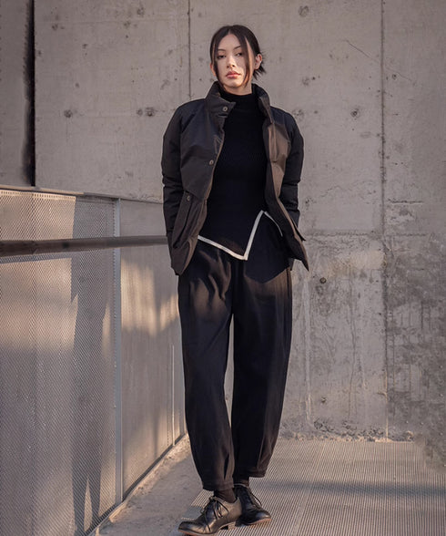 Nine-quarter Length Tapered Pants