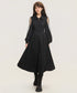 Sheer Sleeve Lace-Up Dress Series