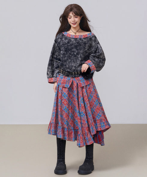 Vintage Check Contrast Series