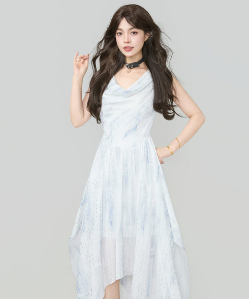 Drape Veil Dress