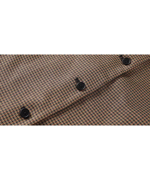 Twist Panel Button Coat