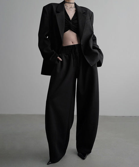 Power Shoulder Single Jacket