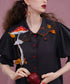 Mushroom Berry Blouse