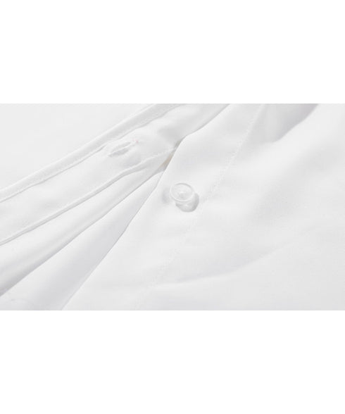 Pleated Sleeve Volume Blouse