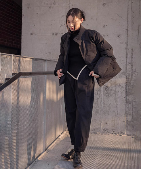 Nine-quarter Length Tapered Pants