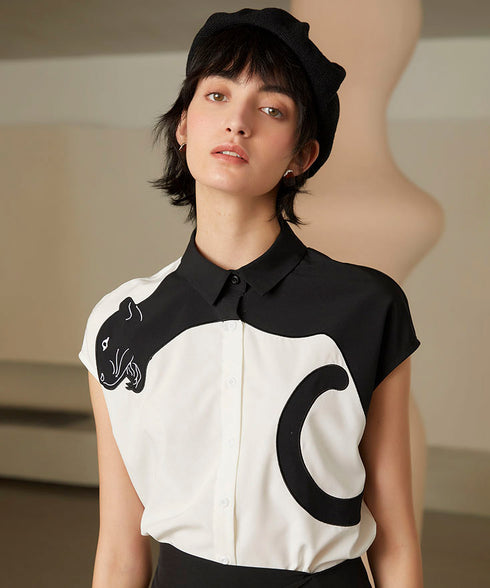 Black Panther Blouse