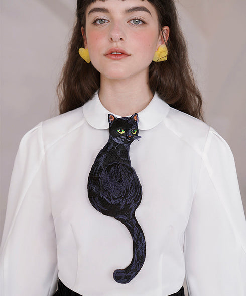 Black Cat Tie