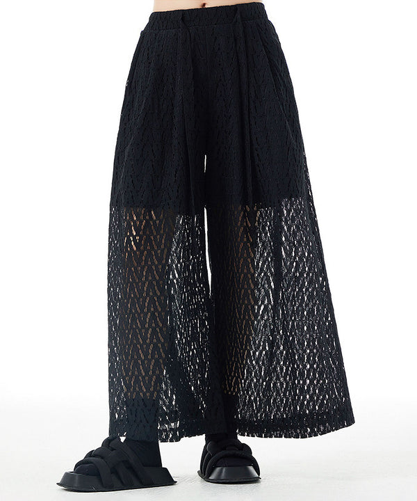 Mesh Wide Pants