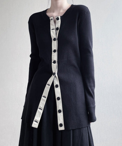 Front Fly Splice Cardigan