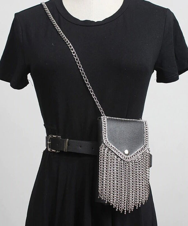 Chain Fringe Waist Bag
