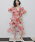 Floral Ruffle Dress