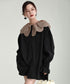 Tulip Collar Volume Sleeve Blouse