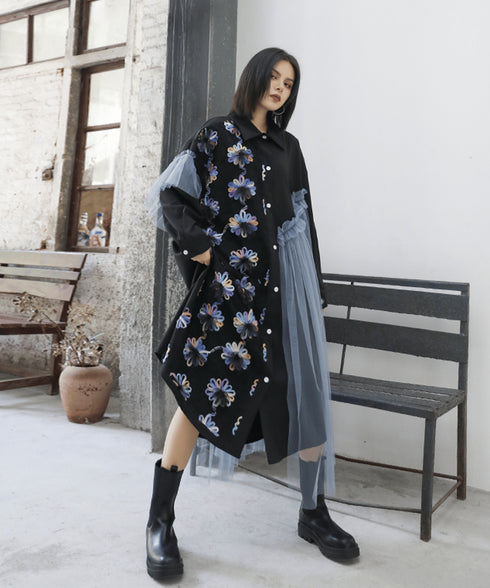 Gradation Flower Dress