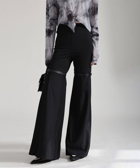 Strap Detail Pants