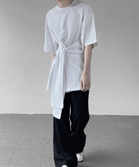 Front Drawstring T-shirt