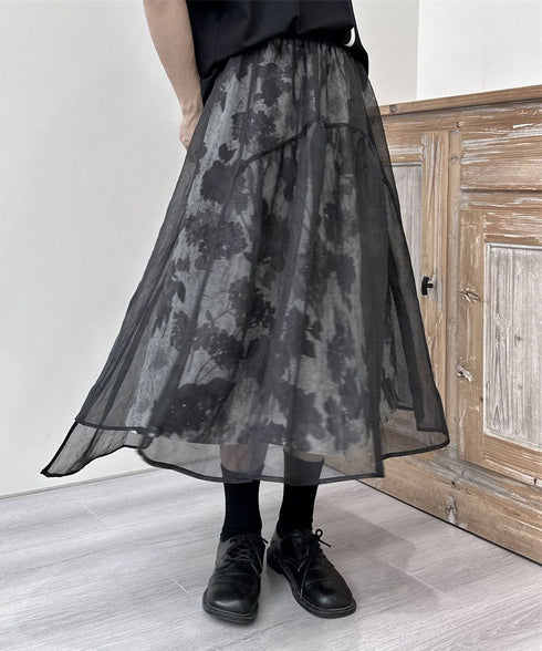 See-through Layered Skirt