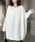 Oversized Drop Shoulder Long Sleeve Tee