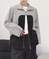 Bicolor Zip Jacket