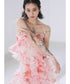 Floral Ruffled Organza Dress