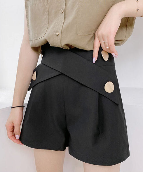 Side Button Shorts