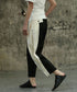 Bicolor Tapered Pants