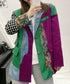 Jacquard Patchwork Jacket