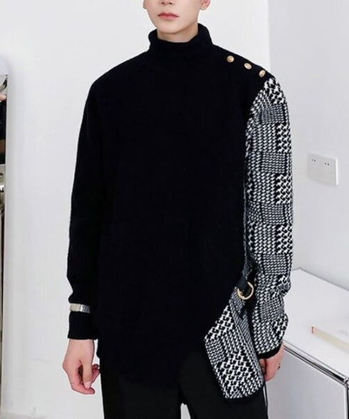 Turtleneck Knit Pullover