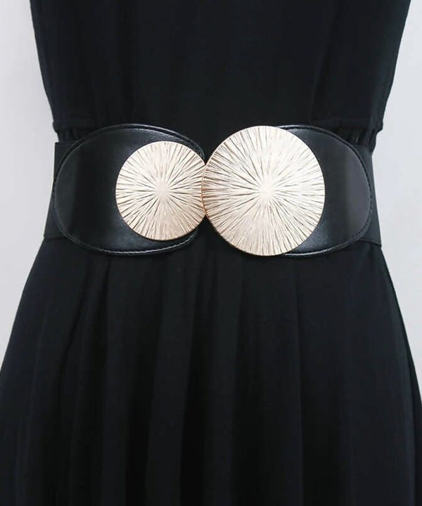 Radiant Circle Buckle Belt
