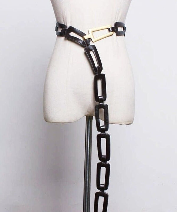 Rectangular Chain Art Belt