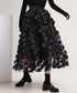 Three-dimensional Dot Tulle Skirt