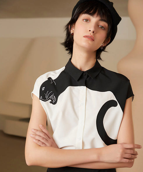 Black Panther Blouse