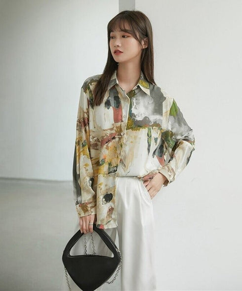 Artistic Painting Pattern Shirt