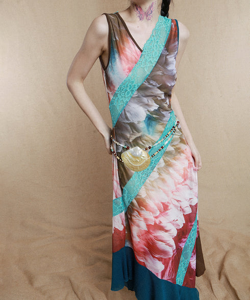 Shell Colorful Bead Belt