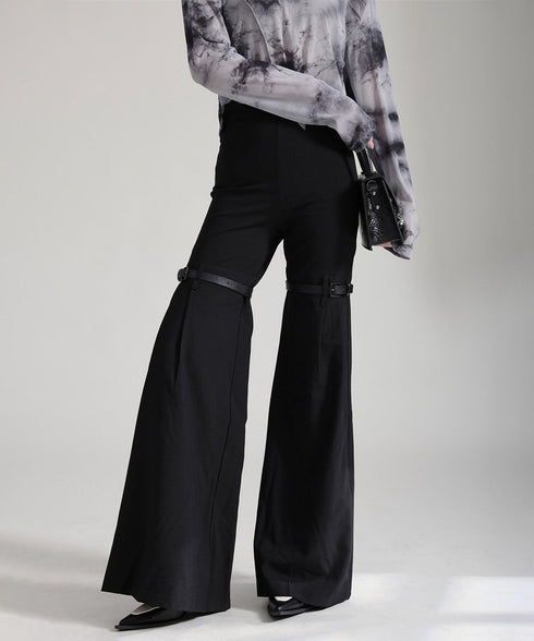 Strap Detail Pants