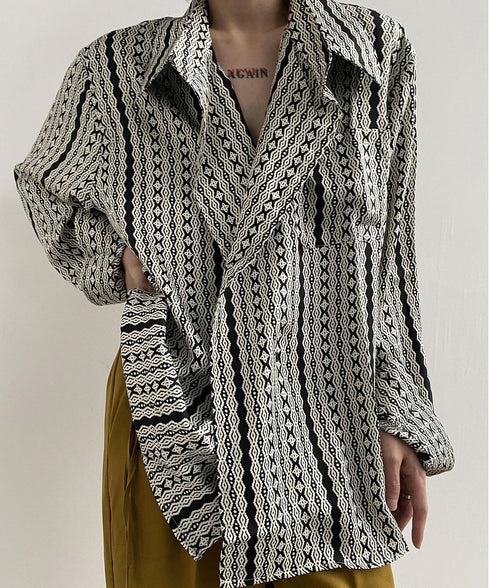 Stand Out Collar Shirt