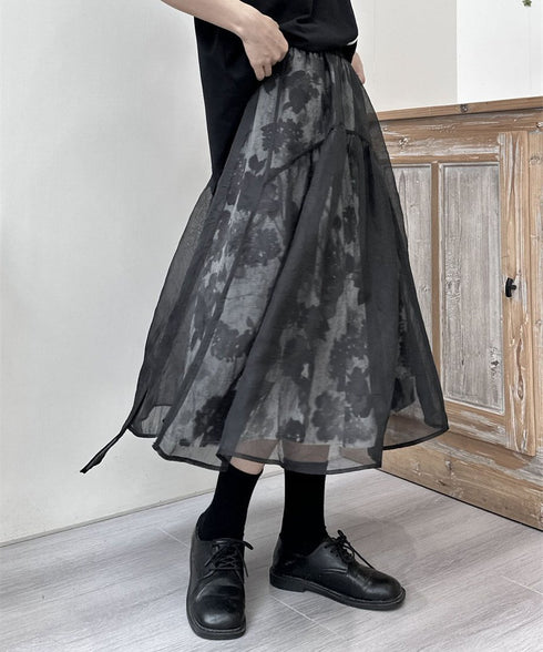 See-through Layered Skirt