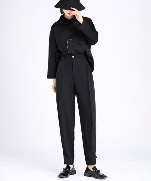 Button Tapered Pants