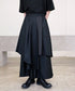 Layered Pleated Wide Pants