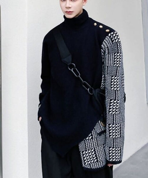 Turtleneck Knit Pullover