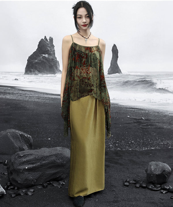 High Waist Straight Skirt