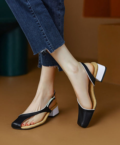 Half Toe Backstrap Shoes