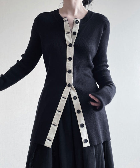 Front Fly Splice Cardigan