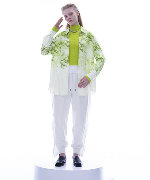 Forest Light Satin Shirt