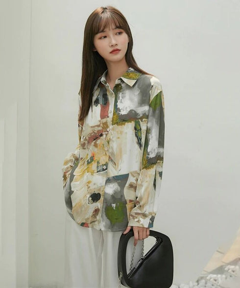 Artistic Painting Pattern Shirt